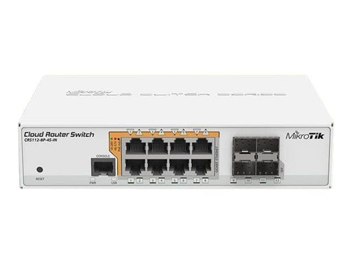 MikroTik Cloud Router Switch CRS112-8P-4S-IN