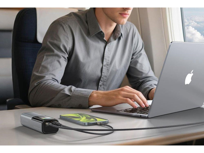 Mobile Origin 100W PD 14000mAh Display PowerBank PB12 - USB-C + USB-A - 14000 mAh