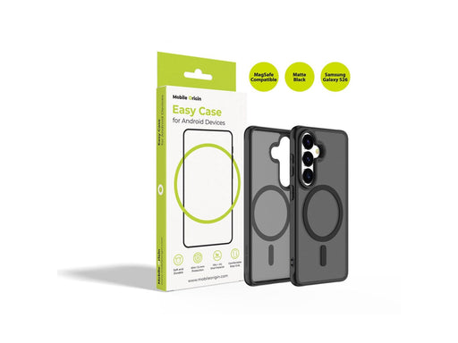 Mobile Origin Easy Case MagSafe Matte Black - Samsung Galaxy S26