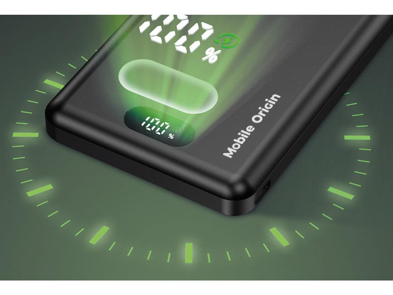 Mobile Origin PowerBank 10000mAh 3in1 Wireless Magnetic PowerBank PB8 - 10000 mAh
