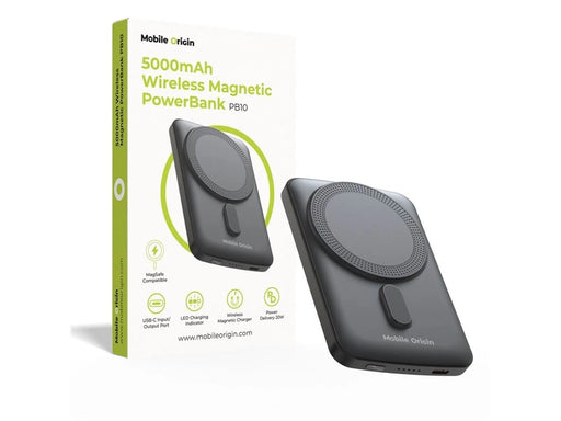 Mobile Origin Wireless Magnetic PowerBank 5000mAh PB10 - 5000 mAh