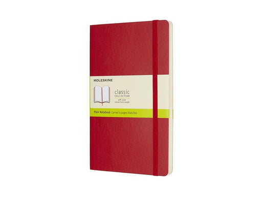 Moleskine Classic Soft Blank Large Rød