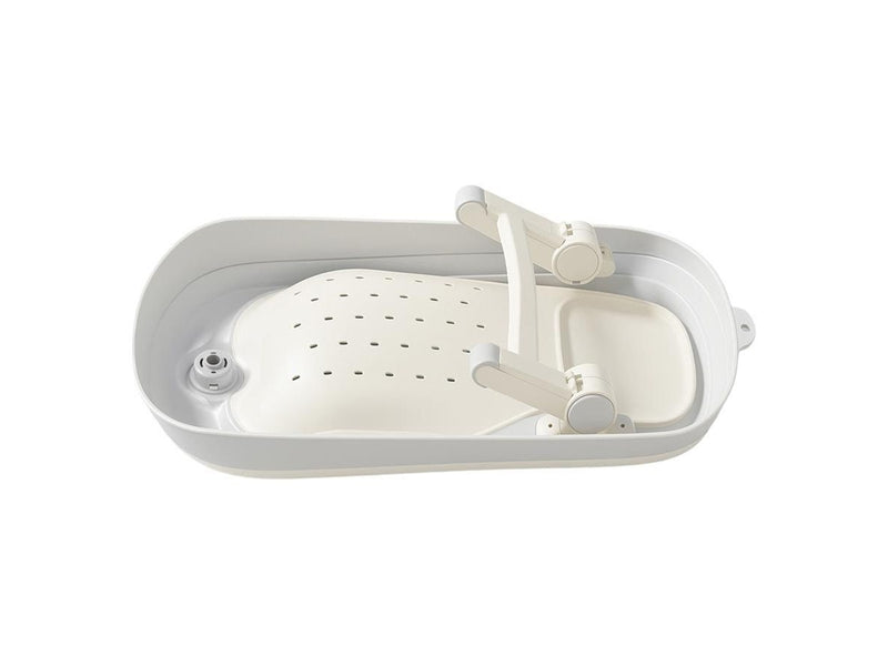 Momini BathBuddy Beige - Foldable Baby Bath Suppor