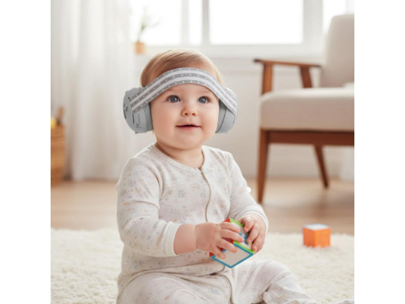 Momini Mimi - Kids Noise-Reducing Earmuffs - Grey