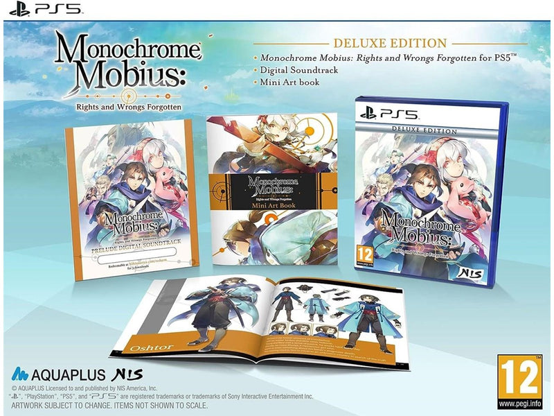 Monochrome Mobius: Rights and Wrongs Forgotten (Deluxe Edition) - Sony PlayStation 5 - RPG - PEGI 12