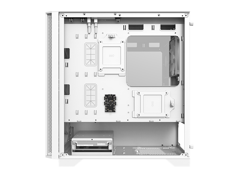 Montech Air 100 ARGB - White - Gehäuse - Minitower - Weiß