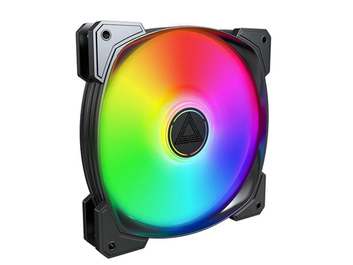Montech HP140 ARGB PWM Black - Gehäuselüfter - 140mm - Schwarz mit RGB LED - 30 dBA