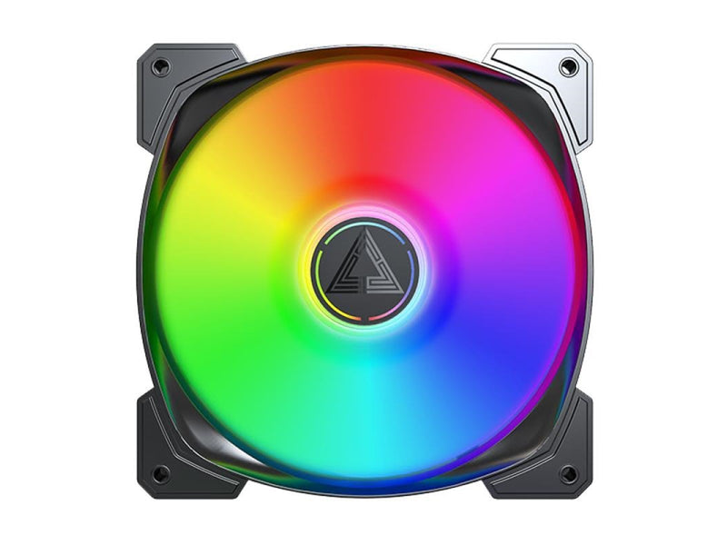 Montech HP140 ARGB PWM Black - Gehäuselüfter - 140mm - Schwarz mit RGB LED - 30 dBA