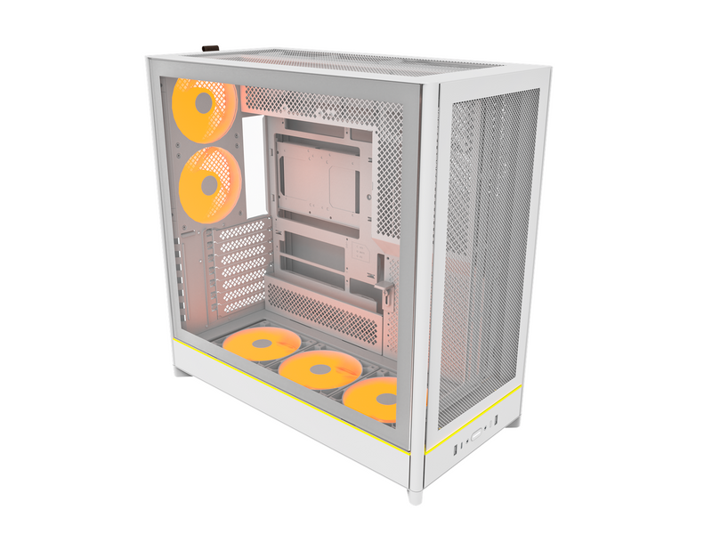 Montech HS01 PRO Mesh - Gehäuse - Miditower - Weiß