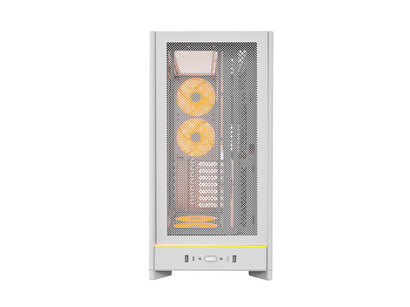 Montech HS01 PRO Mesh - Gehäuse - Miditower - Weiß