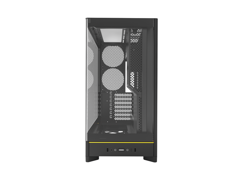 Montech HS02 - Gehäuse - Miditower - Schwarz