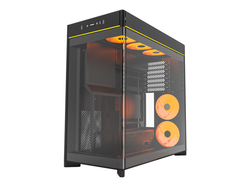 Montech HS02 PRO - Gehäuse - Miditower - Schwarz