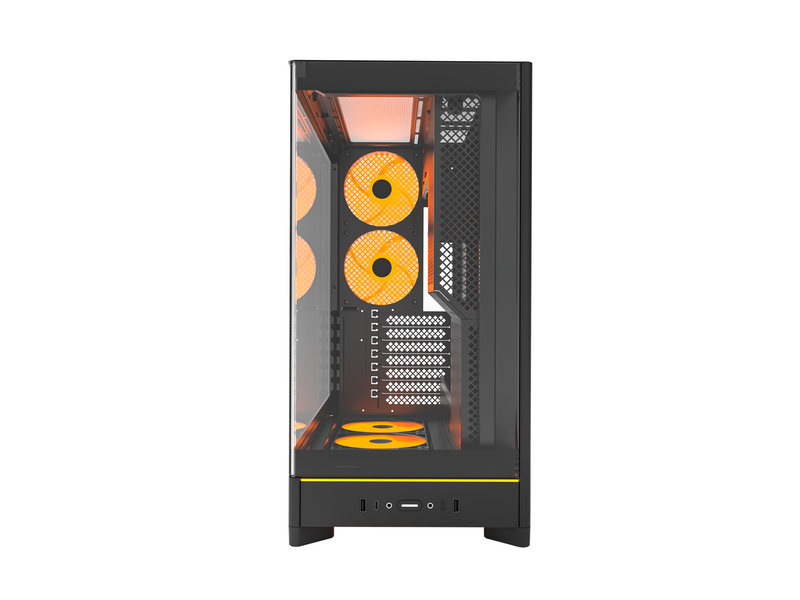Montech HS02 PRO - Gehäuse - Miditower - Schwarz