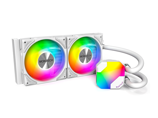 Montech Hyper Flow ARGB 240 - White - CPU-Wasserkühlung - Max 29 dBA