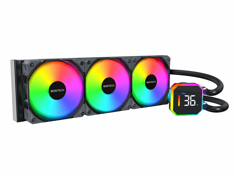Montech Hyper Flow Digital 360 - CPU-Wasserkühlung