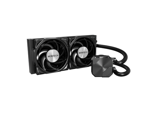 Montech HyperFlow240 Silent Black - CPU-Wasserkühlung - Max 25 dBA