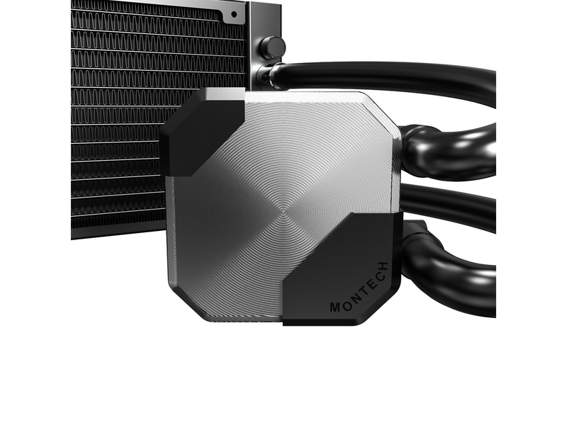 Montech HyperFlow240 Silent Black - CPU-Wasserkühlung - Max 25 dBA