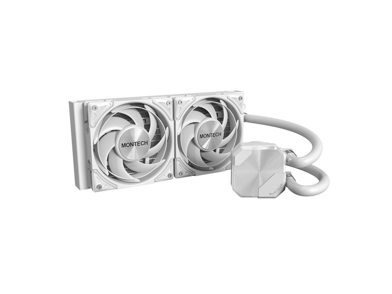 Montech HyperFlow240 Silent White - CPU-Wasserkühlung - Max 25 dBA
