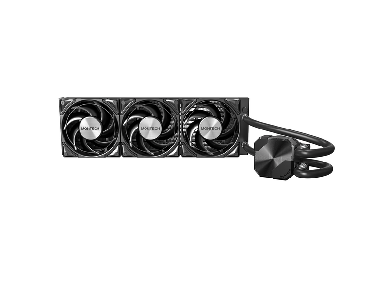 Montech HyperFlow360 Silent Black - CPU-Wasserkühlung - Max 25 dBA
