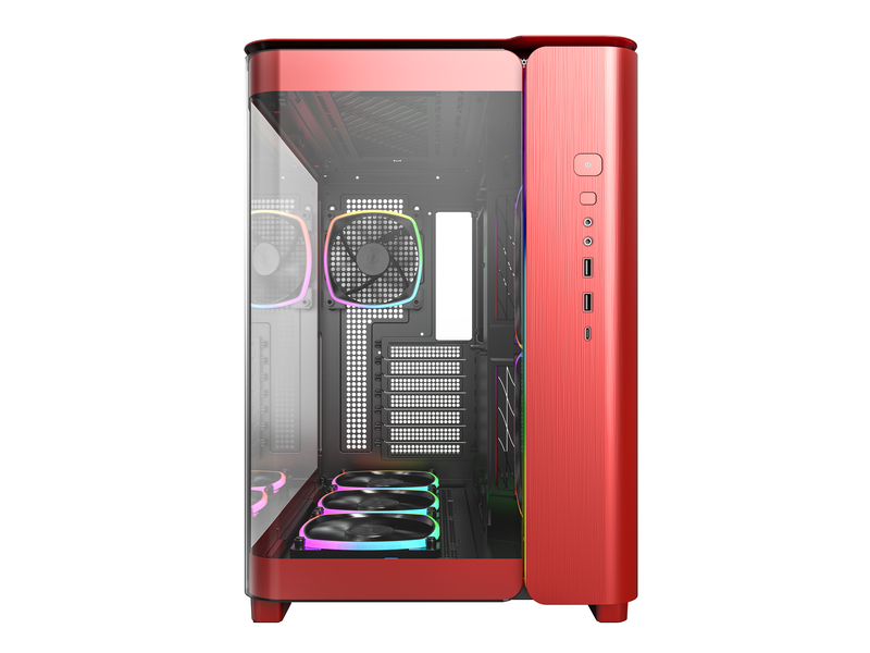Montech King 95 Pro - Red - Gehäuse - Miditower - Rot