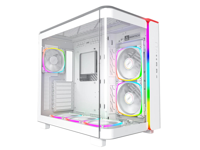 Montech King 95 Pro - White - Gehäuse - Miditower - Weiß