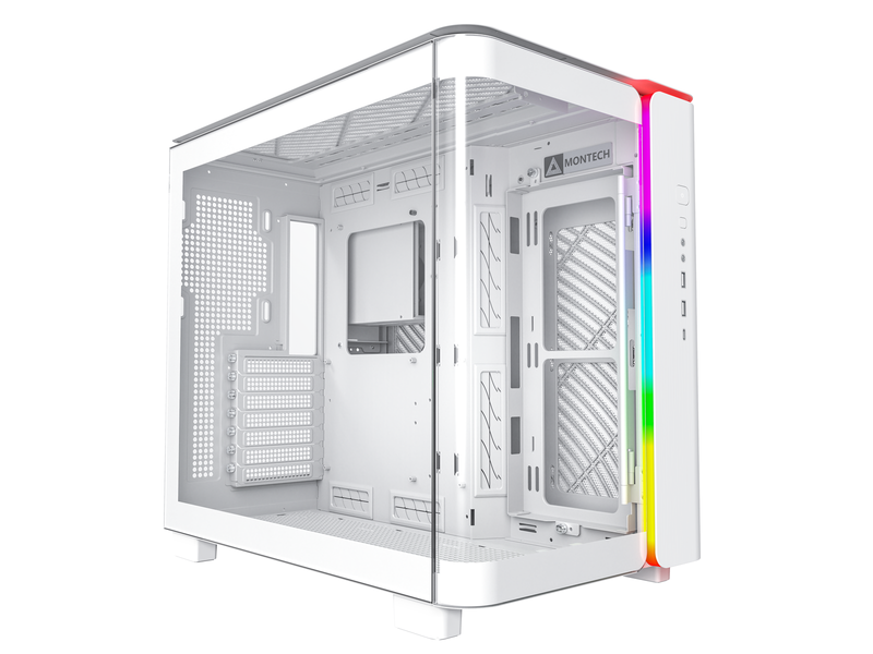 Montech King 95 - White - Gehäuse - Miditower - Weiß