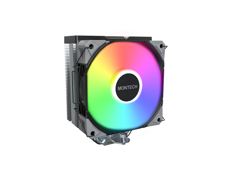 Montech NX400 ARGB - Black - CPU-Luftkühler - Max 35 dBA