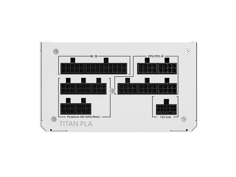 Montech TITAN PLA 1000W Netzteile - 1000 Watt - 135 mm - ATX 3.1 - 80 Plus Platinium