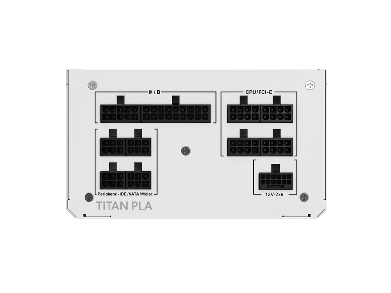 Montech TITAN PLA 750W Netzteile - 750 Watt - 135 mm - ATX 3.1 - 80 Plus Platinium
