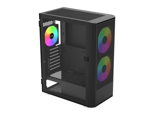Montech X2 Plus - Gehäuse - Miditower - Schwarz