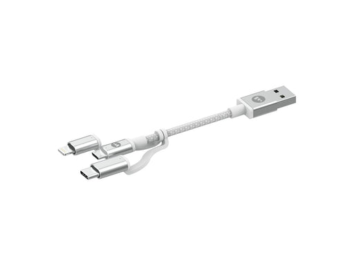 Mophie USB-A to 3in1- 1M- White