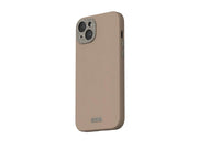 Moshi Napa for iPhone 15 Plus - Woodsmoke Brown
