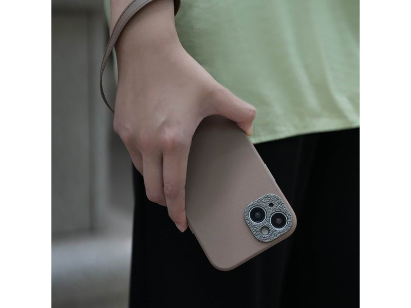 Moshi Napa for iPhone 15 Pro - Woodsmoke Brown