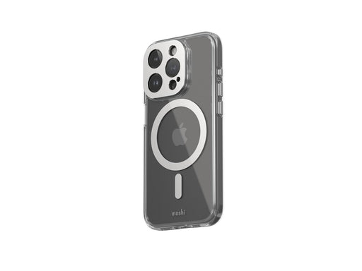 Moshi iGlaze for iPhone 15 Pro - Lunar Silver