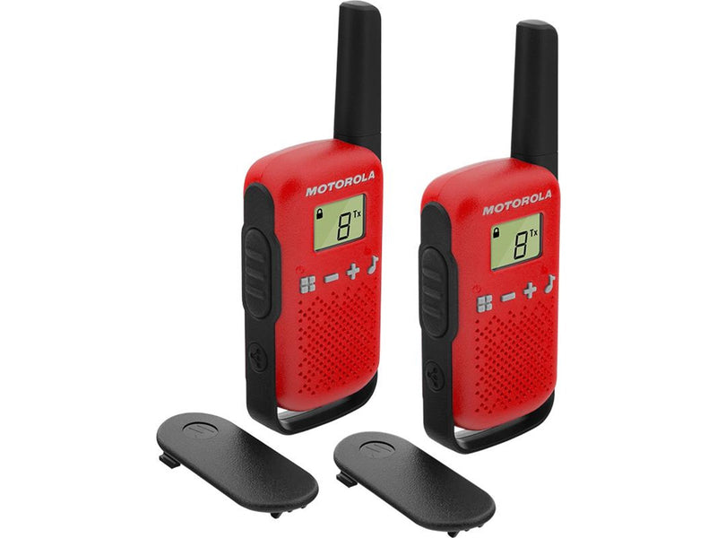 Motorola Talkabout T42 - Red - Twin Pack