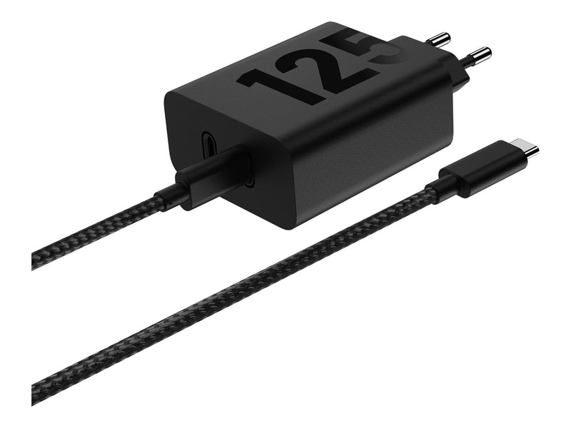 Motorola TurboPower 125W Duo Power Adapter - Black (Incl. USB-C cable)