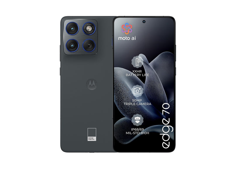 Motorola edge 70 512GB/12GB - PANTONE Gadget Grey
