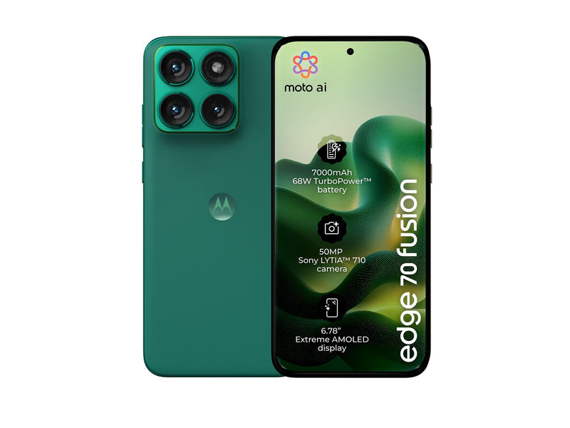 Motorola edge 70 fusion 256GB/8GB - PANTONE Sporting Green (7000 mAh battery)