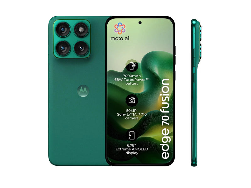 Motorola edge 70 fusion 256GB/8GB - PANTONE Sporting Green (7000 mAh battery)
