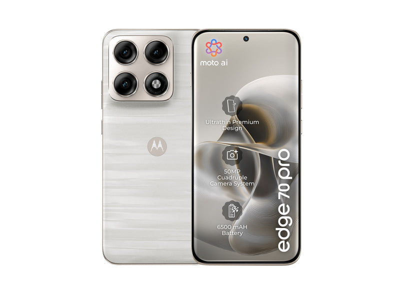 Motorola edge 70 pro 512GB/12GB - PANTONE Lily White