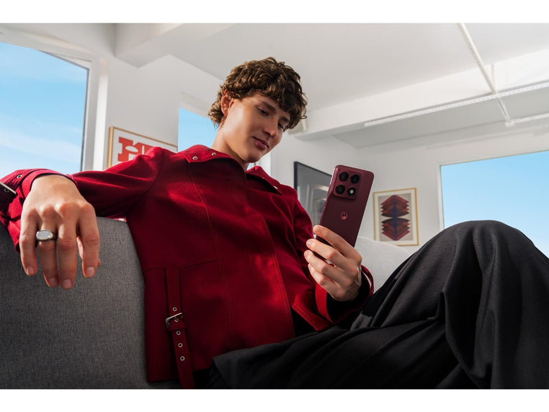 Motorola edge 70 pro 512GB/12GB - PANTONE Zinfandel
