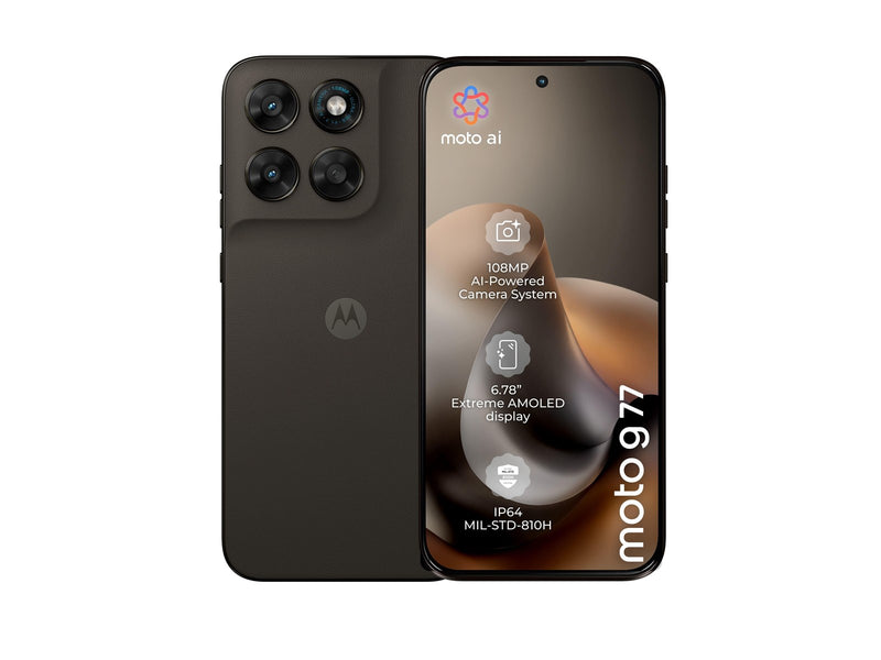 Motorola moto g77 256GB/12GB - PANTONE Black Olive