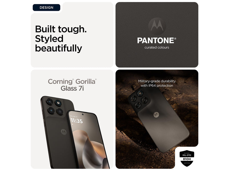 Motorola moto g77 256GB/8GB - PANTONE Black Olive