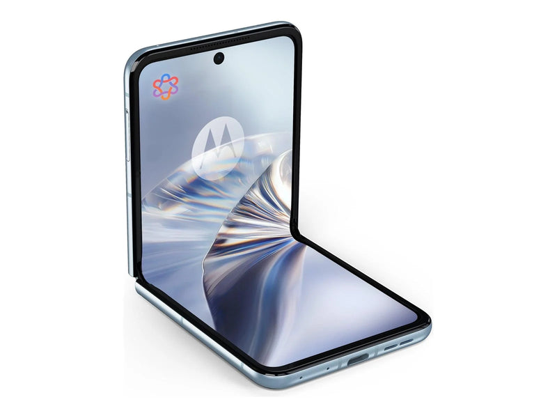 Motorola razr 60 256GB/8GB - PANTONE Ice Melt -  with moto buds loop with crystals by Swarovski