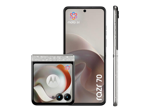Motorola razr 70 256GB/8GB - PANTONE Bright White