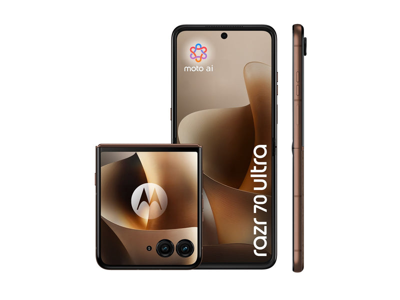 Motorola razr 70 ultra 512GB/16GB - PANTONE Cocoa