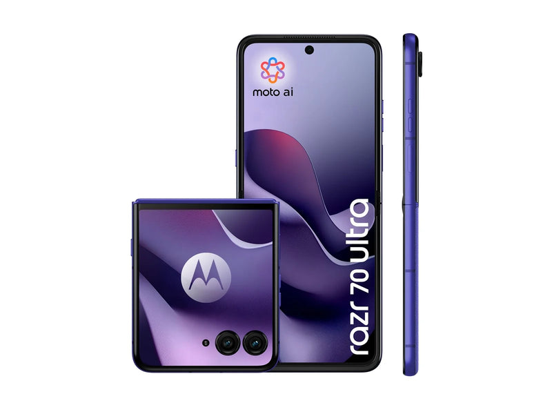 Motorola razr 70 ultra 512GB/16GB - PANTONE Orient Blue