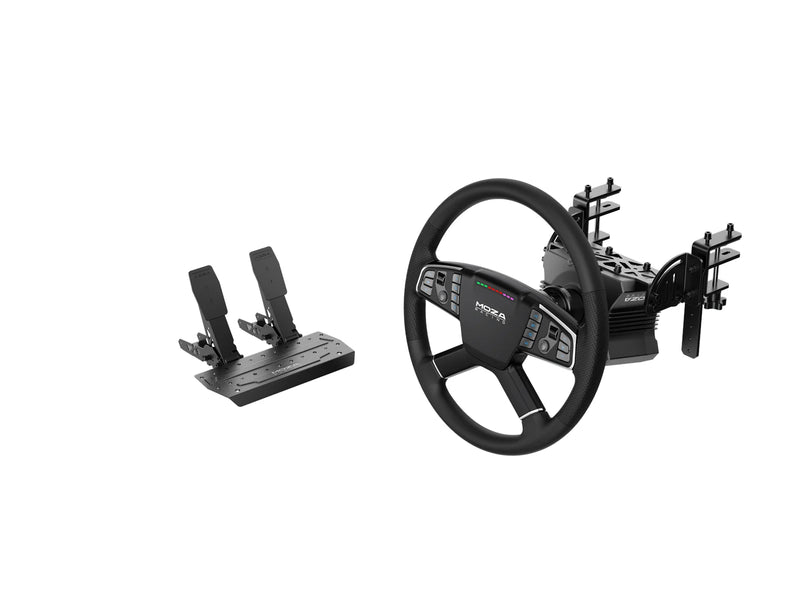 Moza Racing Truck Bundle (R5 + TSW) - Lenkrad & Pedale Set - PC