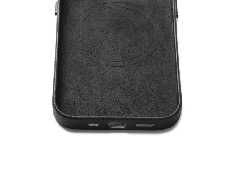 Mujjo Full Leather Case with MagSafe for iPhone 14