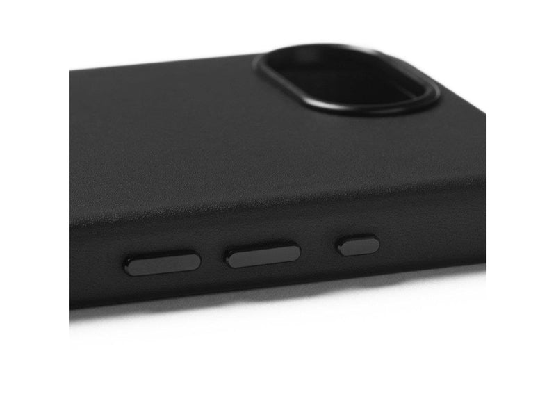 Mujjo Leather Case for iPhone 16e - Black